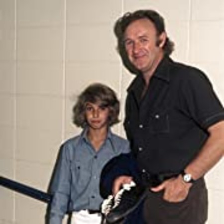 Early Picture of Christopher Allen Hackman and his father Gene Hackman